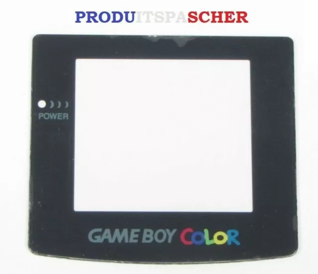 Ecran vitre de remplacement pour GAMEBOY COLOR GBC GAME BOY glass réparation