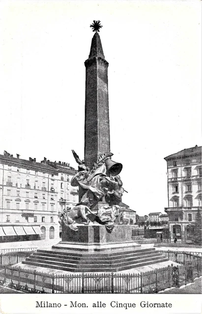 Milano - Monumento alle Cinque Giornate