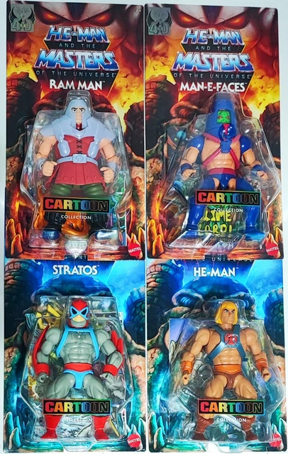 MAITRES DE L'UNIVERS Origins Figurine Maskor Man-E-Faces Mattel