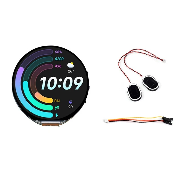 ESP32-S3 DEVELOPMENT BOARD 1.85 Inch Round LCD Display Support WIFI2987 ...