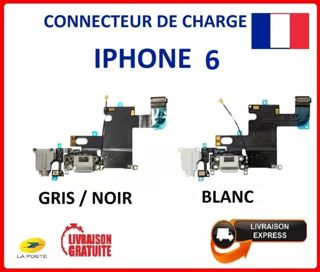 Nappe Dock Connecteur De Charge / Micro / Prise Jack / Antenne Gsm  Iphone 6