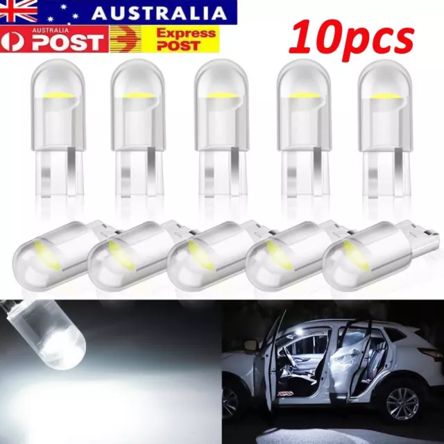 10X 021 Xstorm Super White T10 194 168 W5W Cob Waterproof Bright Led Light Bulb