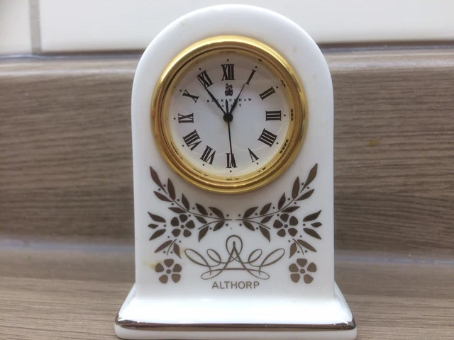 PRINCESS DIANA ALTHORP  CLOCK.  FUNERAL QUOTE / WORDS TO BACK. Buckingham Palace