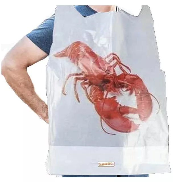 12 Adult Size Lobster Disposable Bibs