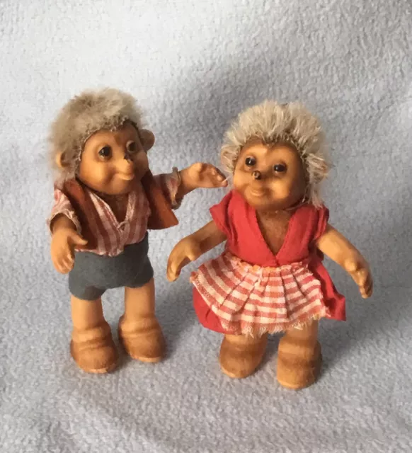 Macki und Mucki Steiff Mecki Figuren Igel 1950 Hör zu ,Diehl Film 3