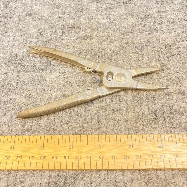 Vintage Waldes Truarc Pliers No. 01 Snap Ring Retaining Ring Pliers USA