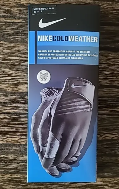 Nike Cold Weather Golf Gloves Black GG0488 001 Pair Men’s Size Small S New