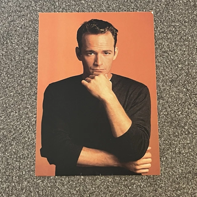 Carte Postale Rare Beverly Hills 90210 – Luke Perry (Dylan) – Bon état