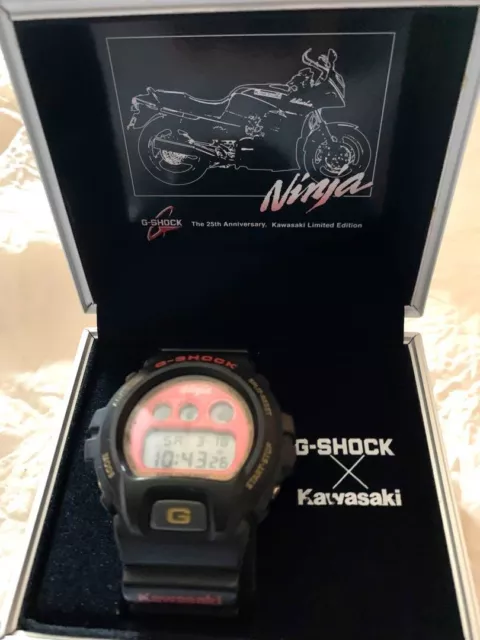 G-SHOCK  KAWASAKI Watch GPZ900R Ninja Collaboration Casio top gun Ship from JP