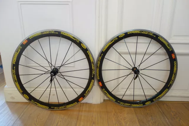 Paires de roues Mavic Carbone SL Cosmic 700C pour pneus