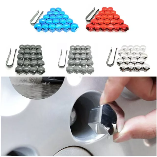 High Quality Material Car Wheel Nut Covers for 17mm Tire Bolt Set of 20