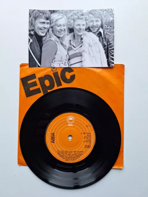 Abba ""Gimme Gimme Gimme"" Original 1979 Epic Records UK 7" Single 45 U/min 2