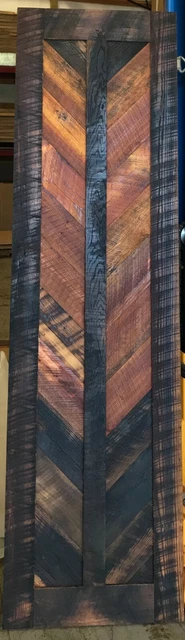 Authentic Reclaimed 24" Natural Wood Barn Door - Azra - USA- FREE LOCAL PICKUP