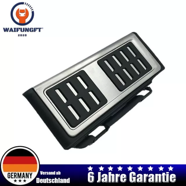 Edelstahl Fußstütze Bremse Pedalkappen 5G1064205 für VW Golf MK7/MK8 SEAT Leon