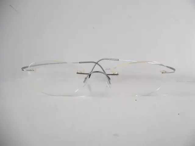 Silhouette Titan Silver & Grey Rimless Eye Glasses M 7395 /10 V 6050 21 50