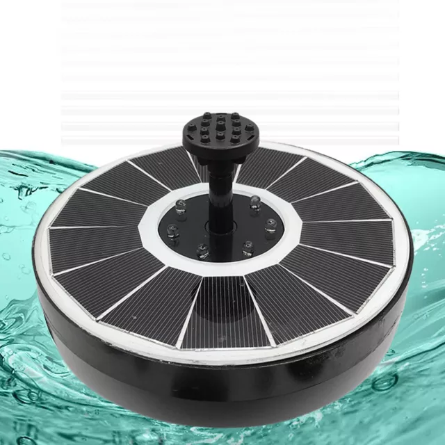 3.5W Solar Water Fountain Convenient Solar Floating Fountain Pump for Fish Pond