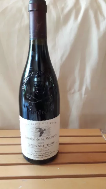 Châteauneuf-du-Pape Domaine de la Mordorée Cuvée la Reine des Bois. Rouge  2005