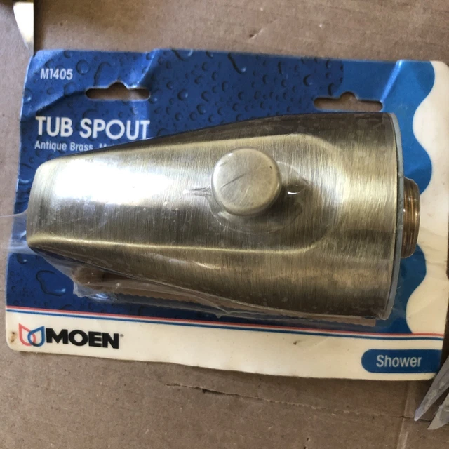 VINTAGE MOEN M1405 Tub Spout Shower Tub Bath Faucet Diverter Spout