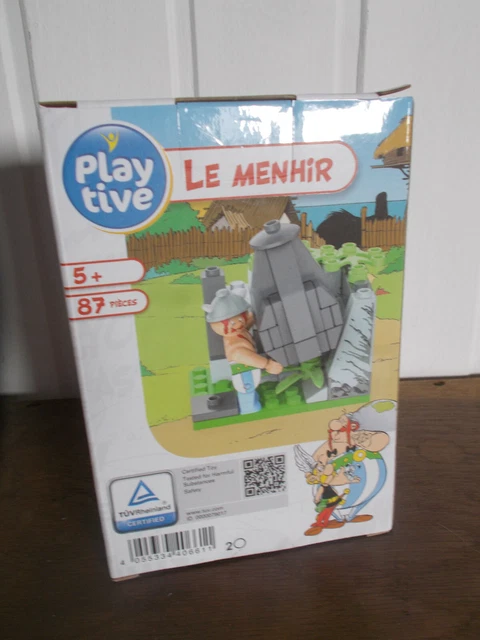 Clippy Lego Astérix et Obelix LIDL " le Menhir" et "La porte d'entrée" Playtive