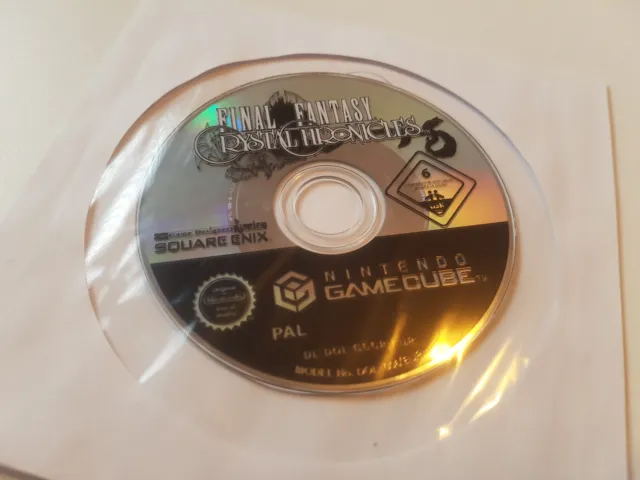 Final Fantasy: Crystal Chronicles (Nintendo GameCube, 2004) Nur CD Keine Hülle