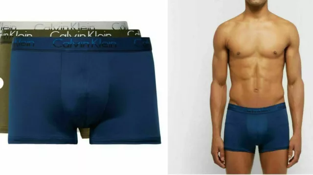 CALVIN KLEIN HOMME Slip sous-Vêtements Luxe Bleu Foncé #13 EUR 40