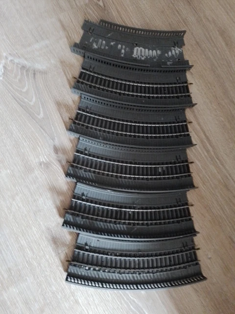 Rail courbe R1 R604 Hornby / Jouef ho pour modélisme ferroviaire