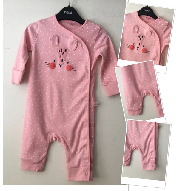 Next nuovo costume tuorlo bambina 3d mouse bambine 3-6 mesi