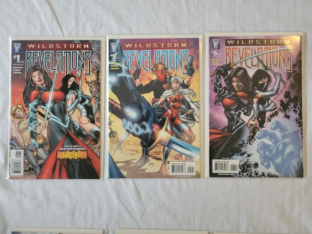 Image Comics Lot: Wildstorm Revelations #1, 5-6  (2008)