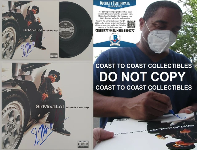 Sir Mix A Lot signed My Hooptie album vinyl record Baby Got Back proof Beckett STAR Sir Mix A Lot signed My Hooptie album vinyl record Baby Got Back proof Beckett STAR