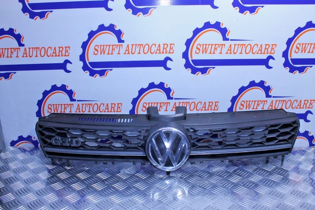 Volkswagen Vw Golf Mk7 Gtd 13-17 Genuine Front Bumper Grill Grille 5G0853653J