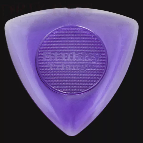 Dunlop Tri Stubby Guitar Picks Plectrums 2mm Purple - 6 10 12 20 24 36