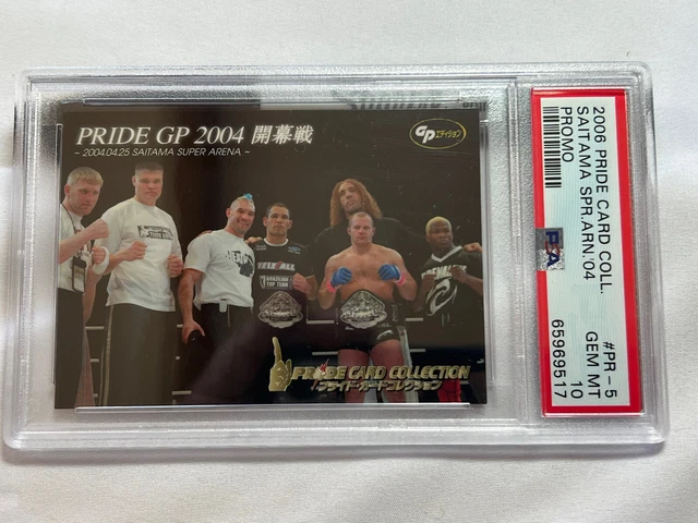 2006 Pride FC Grand Prix 2004 FEDOR EMELIANENKO Winner Rookie PSA 10 ~ POP 1 2006 Pride FC Grand Prix 2004 FEDOR EMELIANENKO Winner Rookie PSA 10 ~ POP 1