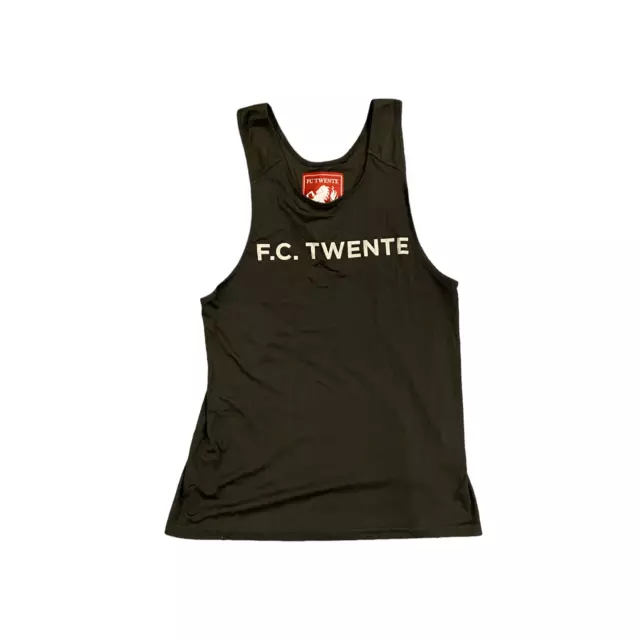 FC Twente Women's Vest (Size 10) Football Black Athleisure Tank Top - New