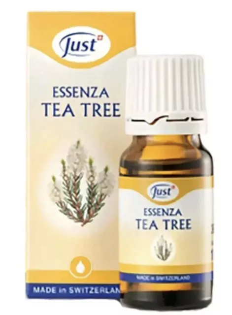 Olio Essenziale TEA TREE Essenza JUST Bio Naturale 10 ml Gocce
