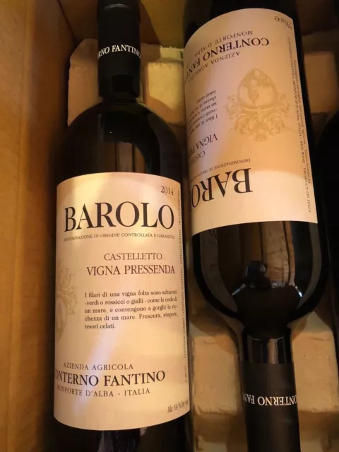 Conterno Fantino Barolo Castelletto Vigna Pressenda 2014 docg 0,75 L Red Wine