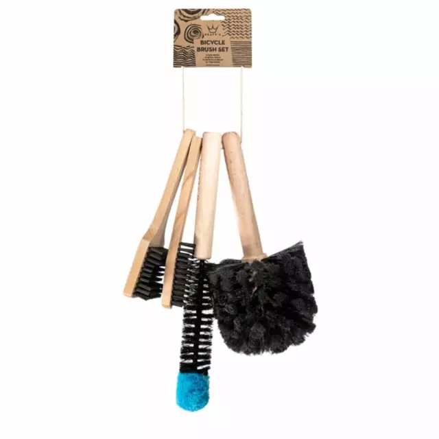 Peaty's Bicycle Brush Set 4 Piece Mountain Bike MTB Road Cleaning Kit