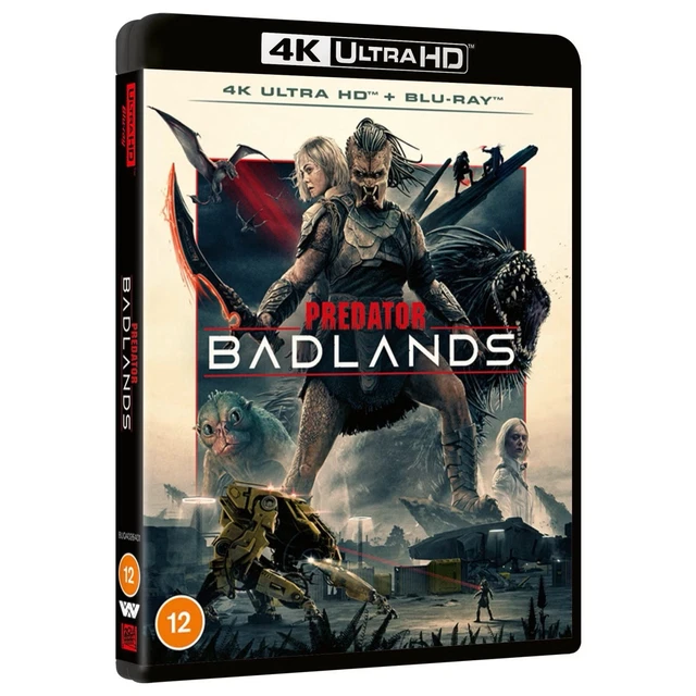 PREDATOR BADLANDS (4K UHD + Blu-Ray) PRESALE Release TBA (PRE-ORDER ...