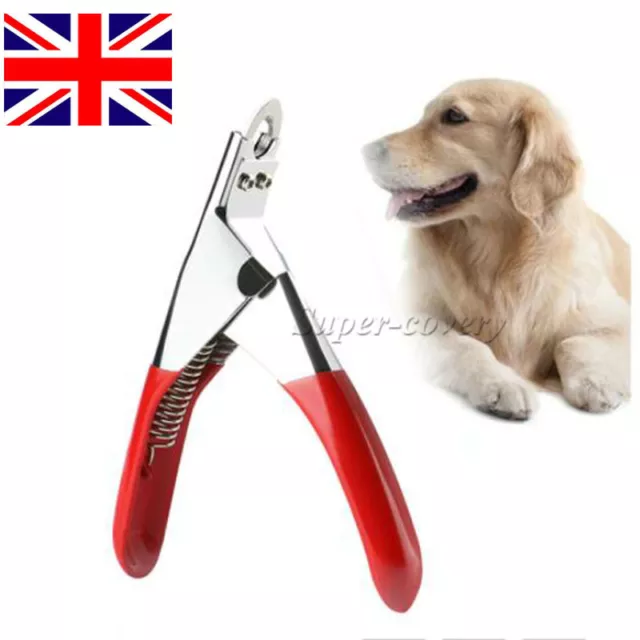 Dog Cat Nail Toe Claw Clippers Scissor Trimmer Shear Cutter Pet Grooming Tool
