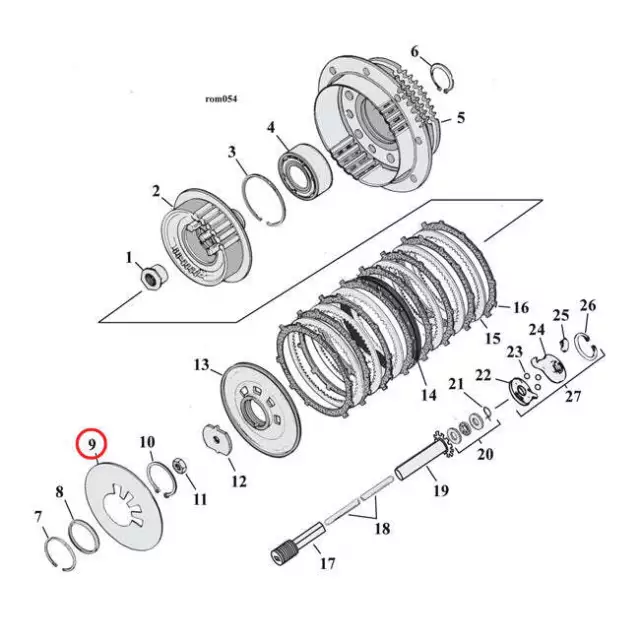 Barnett Heavy Duty Diaphragm Clutch Spring For 90-97 BT