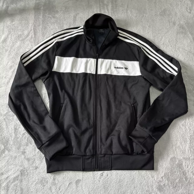 Adidas Track Jacket nera taglia Large 00s