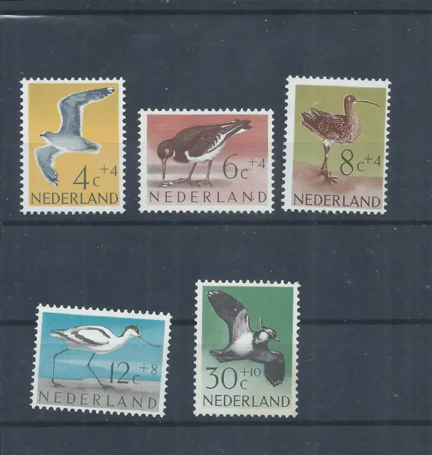 Netherlands stamps.  1961 Cultural & Social Relief Funds Birds MNH (AC615)