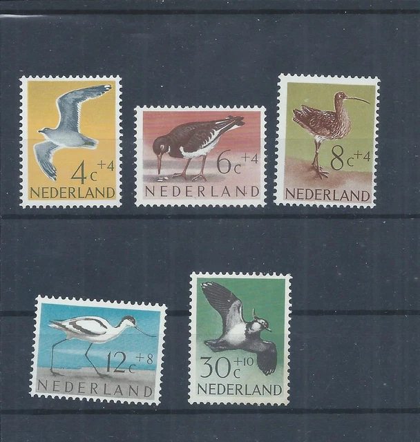Netherlands stamps.  1961 Cultural & Social Relief Funds Birds MNH (AC615)