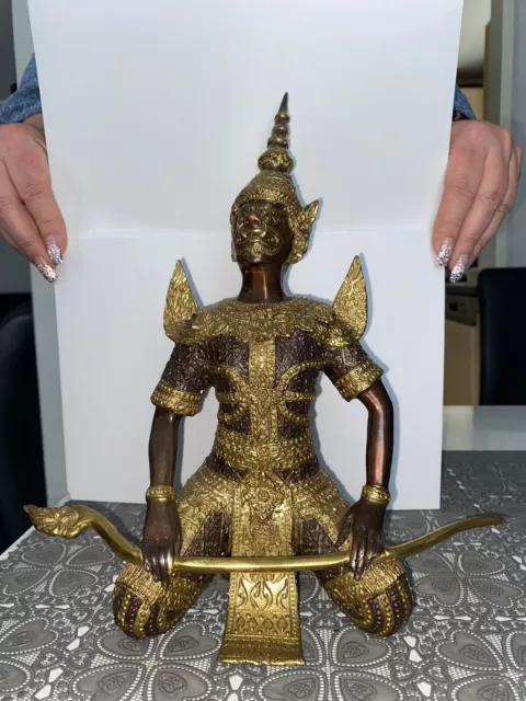 bronze figur hanuman Thailand 21 Jahrhundert
