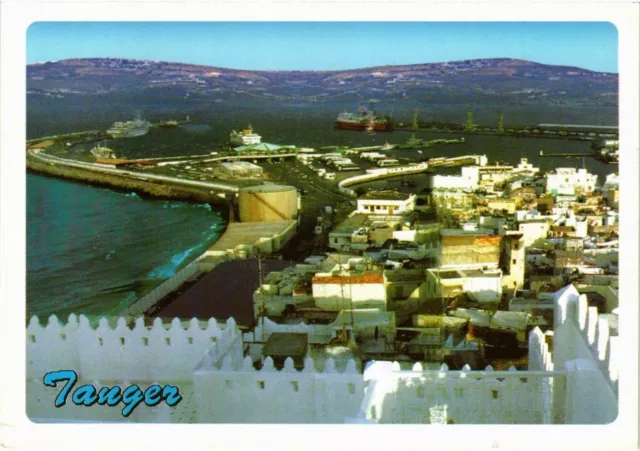 CPM AK MAROC TANGER Vue sur le port depuis les terrasses de la Kasbah (329092)