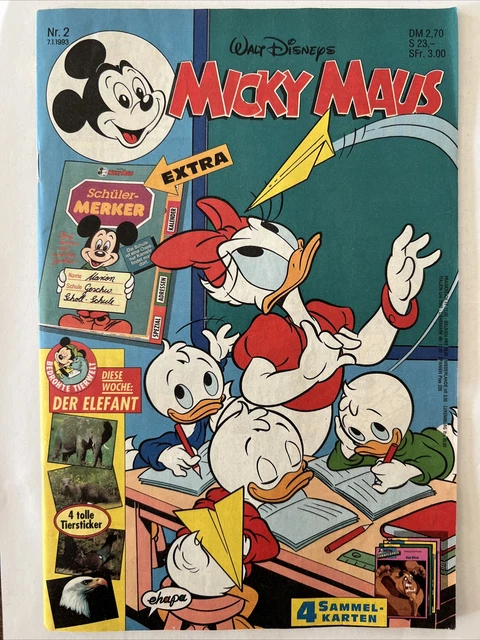 Micky Maus - Heft 2 / 1993 - GUTER ZUSTAND - Mit allen Beilagen