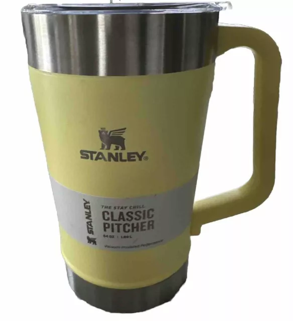 Stanley Sunshine Yellow 64 oz Classic Pitcher 1 Litre Tumbler Brand New
