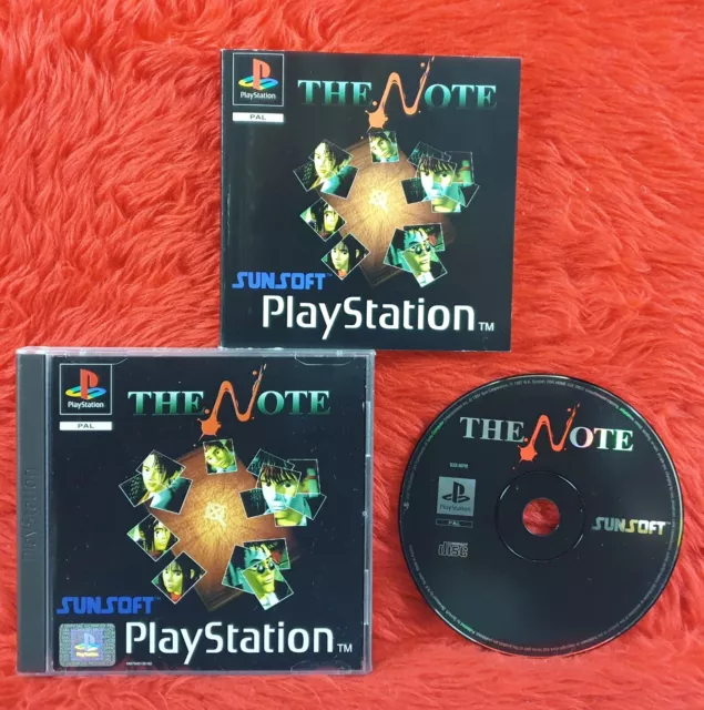 ps1 NOTE, THE Boxed With Manual PAL UK Version ps2 ps3