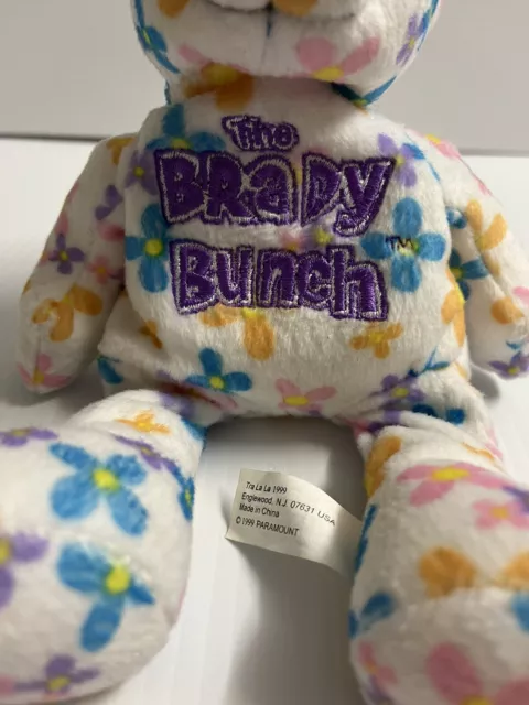 The Brady Bunch TV Show Beanie Plush Bear 1999 Rare HTF 3