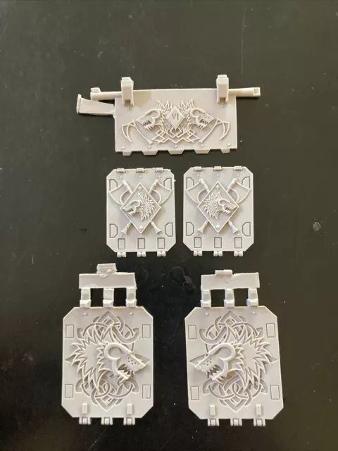 Warhammer 40k Space Wolves Marines Army Repulsor & Raider Tank Doors Upgrades !! Warhammer 40k Space Wolves Marines Army Repulsor & Raider Tank Doors Upgrades !!