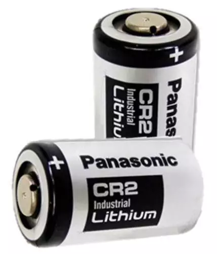 Panasonic CR2 Industrial Lithium Battery DL-CR2 Photo EXP 2028 2 Batteries